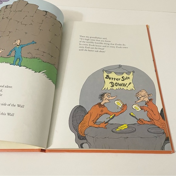 Vtg 1984 Dr. Seuss The Butter Battle Book Hardback Random House - Picture 15 of 16